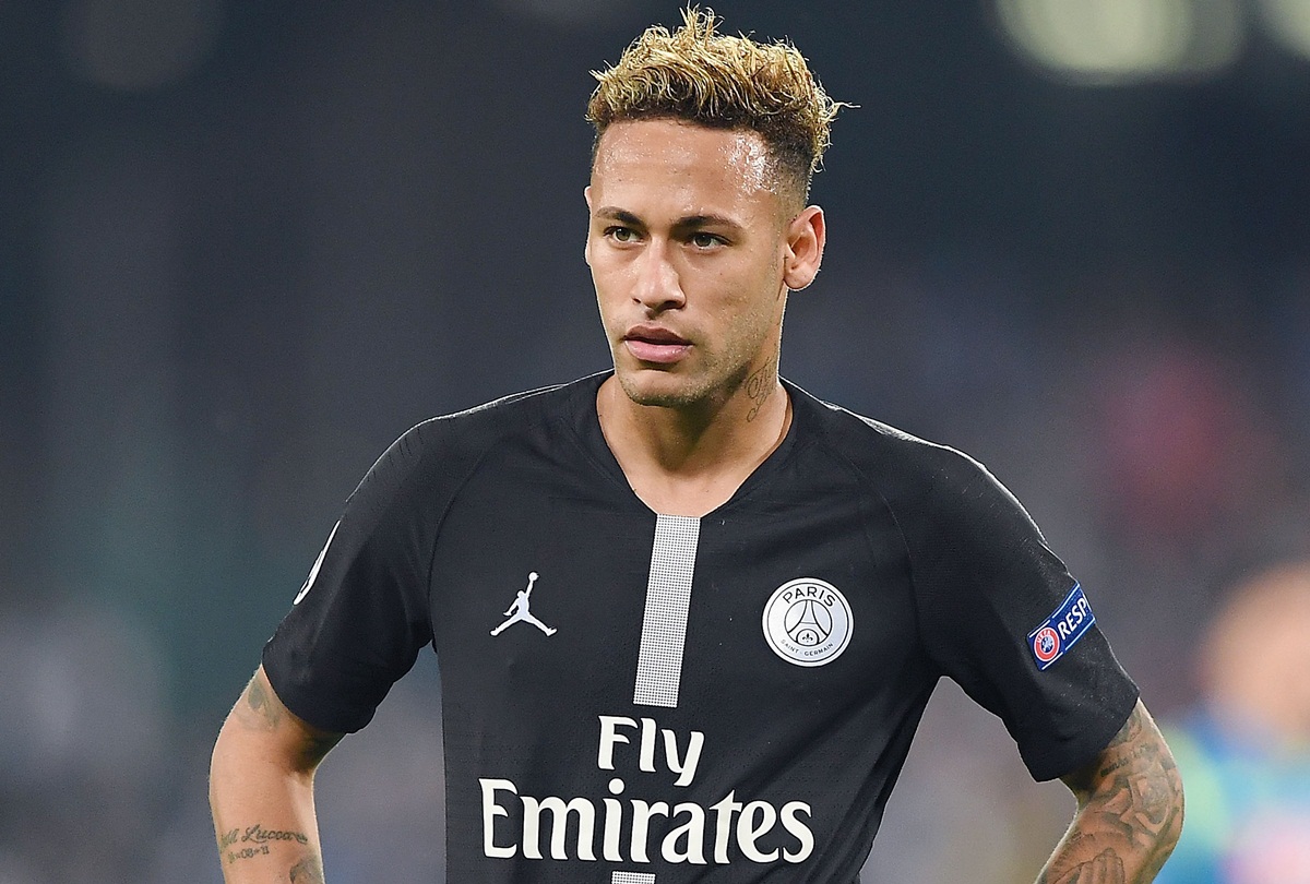Neymar em partida pelo PSG. Foto: Getty Images