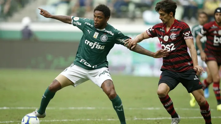 Palmeiras x Flamengo em campo. (Foto: Getty Images)