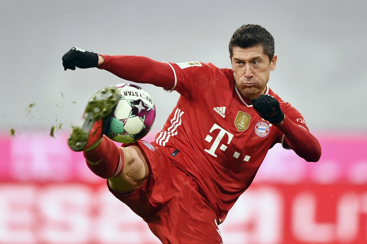 Lewandowski desfalca o Bayern de Munique contra o PSG. Foto: Getty Images
