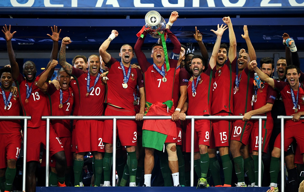 Portugal é a atual seleção campeã da Eurocopa. Foto: Getty Images