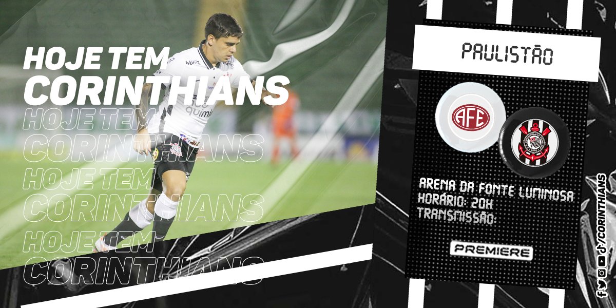 Timão volta a entrar em campo nesta terça-feira pelo Paulistão. (Foto: Reprodução Twitter)