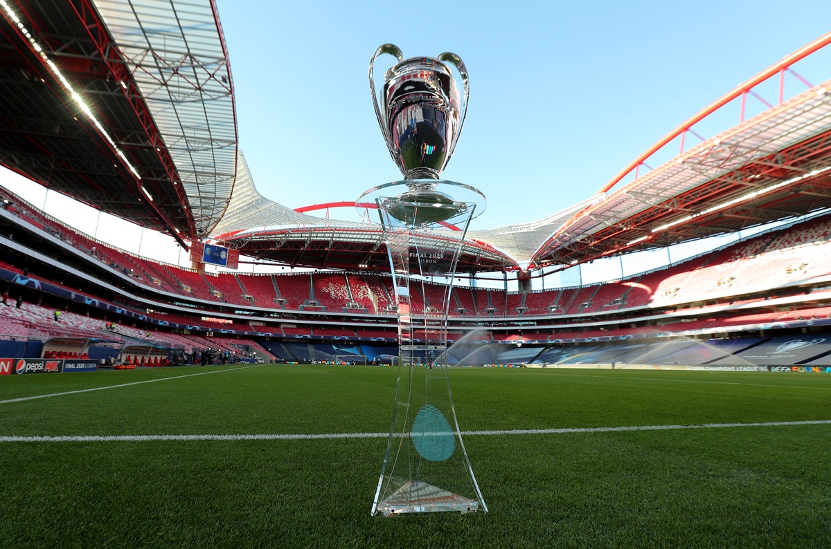 Troféu da Champions League. Foto: Getty Images