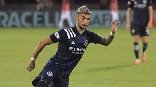 Palmeiras quer fechar a contratação de Taty Castellanos até essa segunda-feira (19). Foto: Divulgação New York City