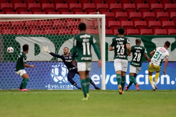 Palmeiras em campo na Recopa Sul-Americana. (Foto: Getty Images)