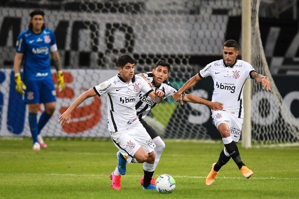 Corinthians em campo pelo Brasileião. (Foto: Getty Images) Corinthians em campo pelo Brasileião. (Foto: Getty Images)