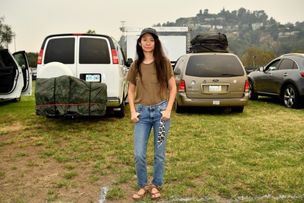 Chloé Zhao, directora de Nomadland.  Foto: Getty Images