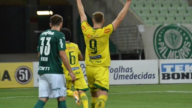 Mirassol vence o Palmeiras e complica vida do Verdão. (Foto: Divulgação)