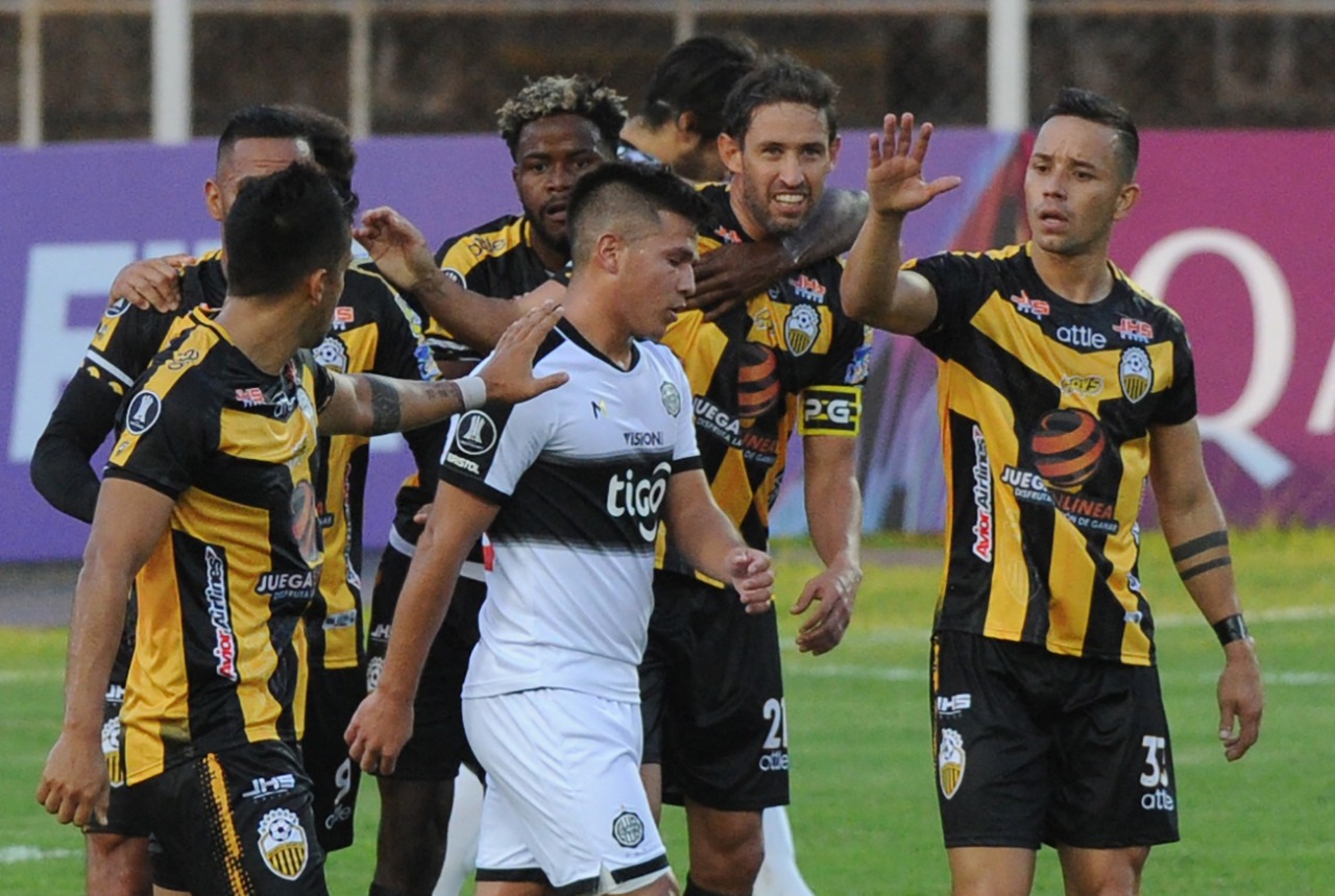 Deportivo Táchira em campo pela Libertadores. (Foto: Getty Images)