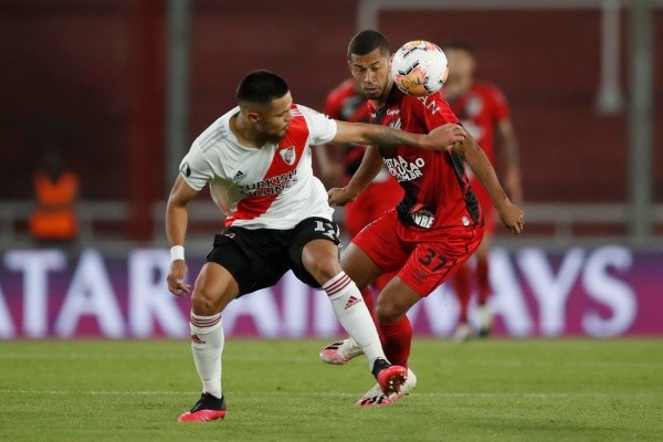 Athletico-PR em campo pela Libertadores em 2020. (Foto: Getty Images) Athletico-PR em campo pela Libertadores em 2020. (Foto: Getty Images)