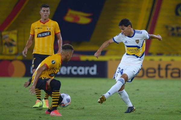 Boca em campo pela Libertadores. (Foto: Getty images)