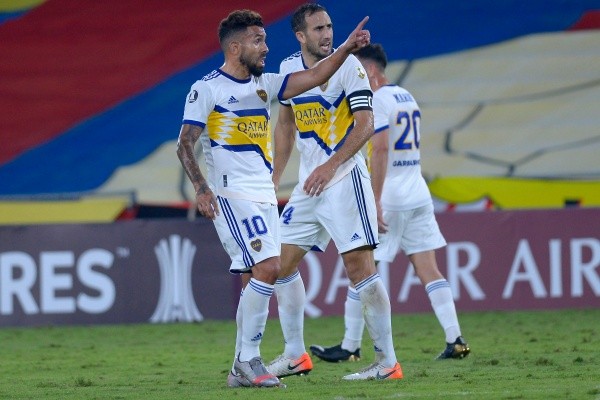 Boca em campo pela Libertadores. (Foto: Getty images)