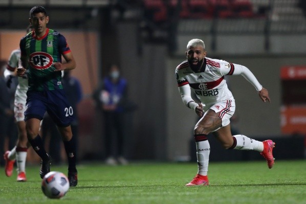 Gabigol em dia que passou Zico. (Foto: Getty Images)