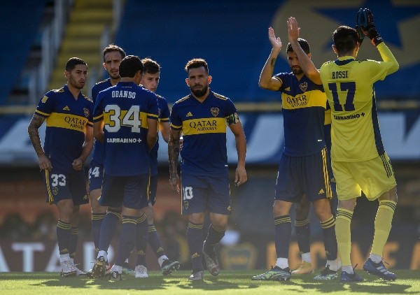 Boca Juniors em campo pelo Campeonato Argentino. (Foto: Getty Images)