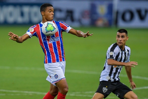 Bahia x Atlético-MG em campo pelo Campeonato Brasileiro 2020. (Foto: Getty Images)