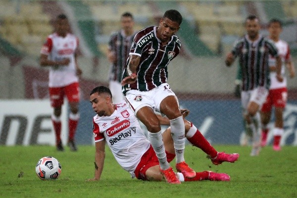 Fluminense x Santa Fe pela Copa Libertadores 2021. (Foto: Getty Images)