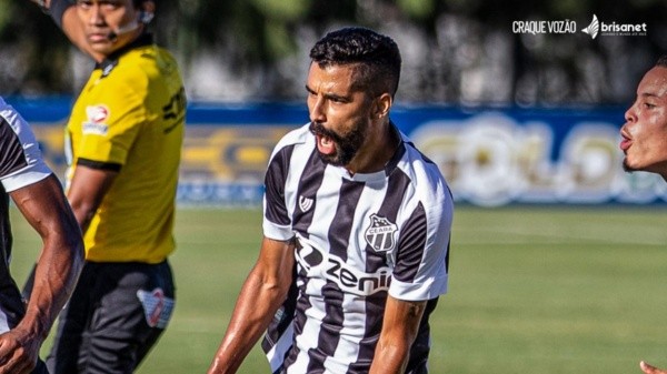 Jorginho foi o craque do último jogo do Ceará no Estadual, mas deve iniciar do banco (Foto:Fernando Ferreira / Ceará SC)