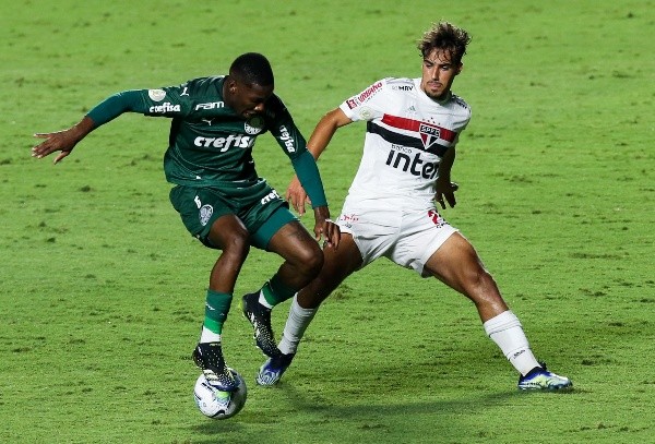 Patrick tem contrato até 2024 no Palmeiras e já é assediado pela Europa (Foto: Alexandre Schneider/Getty Images Brasil)