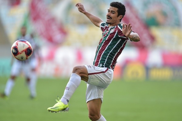 RJ - Rio de Janeiro - 17/04/2021 - CARIOCA 2021, FLUMINENSE X BOTAFOGO - Egidio jogador do Fluminense durante partida contra o Botafogo no estadio Maracana pelo campeonato Carioca 2021. Foto: Thiago Ribeiro/AGIF