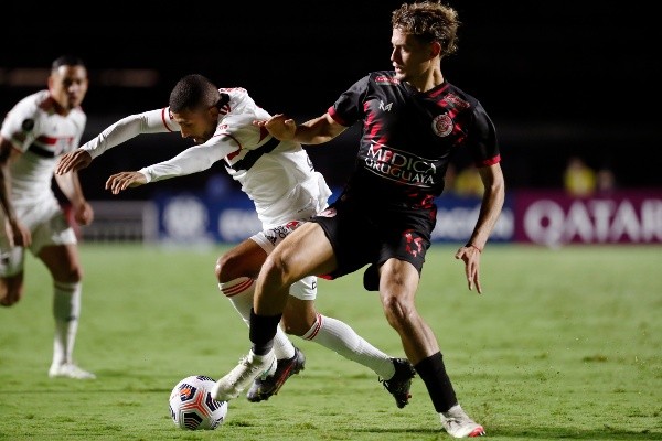 São Paulo em campo na Libertadores. (Foto: Getty Images)