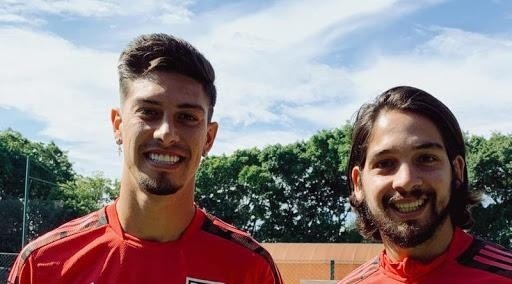 Rigoni falou sobre o fato de reencontrar Benítez. Foto: Rubens Chiri/ São Paulo FC