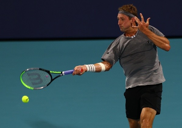 Tennys Sandgren en la cancha.  (Foto: Getty Images)