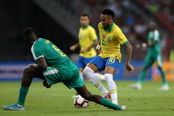 Neymar em campo pela seleção brasileira. (Foto: Getty Images)