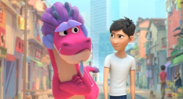 Din and the Dragon Genius, animación producida por Jackie Chan, llega a Netflix.  (Foto: Reproducción)