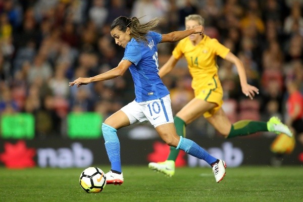 Marta foi uma das jogadoras que se posicionou nas redes sociais.(Foto: Getty Images) 