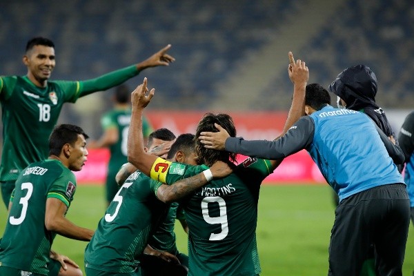 Bolívia jogando contra o Chile nas Eliminatórias. (Foto: Getty Images)