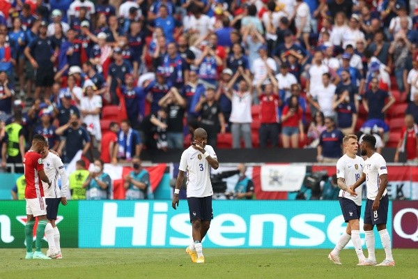 Seleção da França em campo. (Foto: Getty Images)