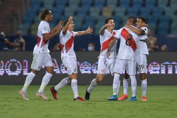 Peru em campo na Copa América. (Foto: Getty Images)