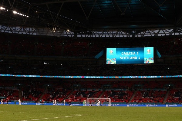 Eurocopa terá mais público Estádio de Wembley, na Inglaterra, nas semifinais e final da competição. (Foto: Getty Images)