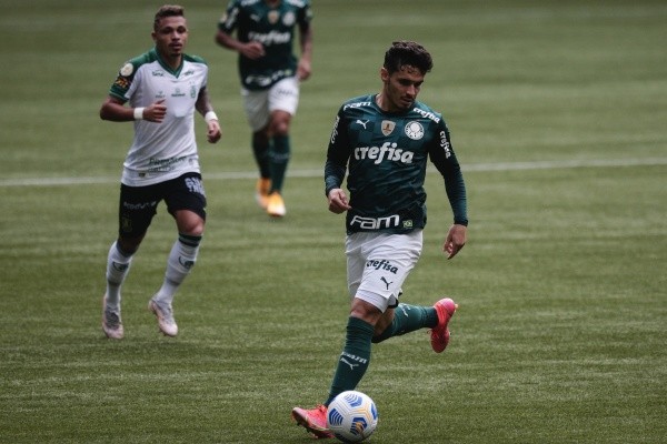 Palmeiras em campo. (Foto: Diogo Reis/AGIF(Foto: Ettore Chiereguini/AGIF)