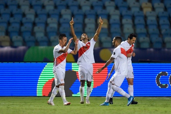 Seleção do Peru em campo na Copa América. (Foto: Getty Images)