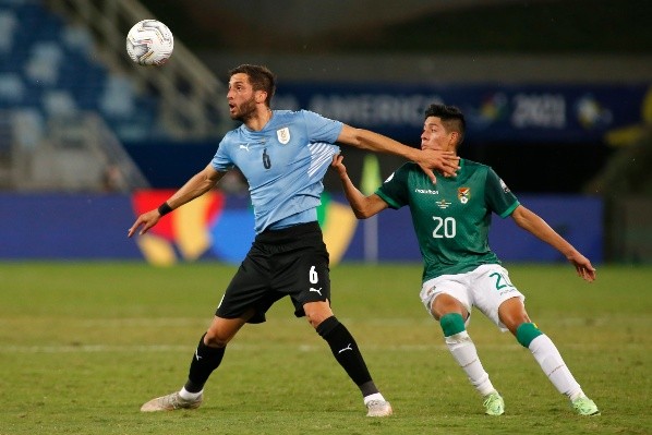 Uruguai em campo na Copa América. (Foto: Getty Images)