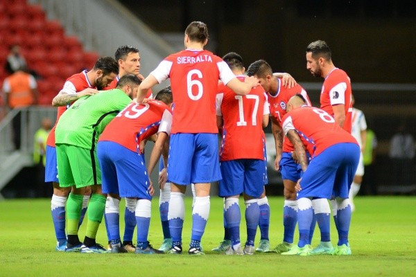 Chile em campo pela Copa América. (Foto: Getty Images)