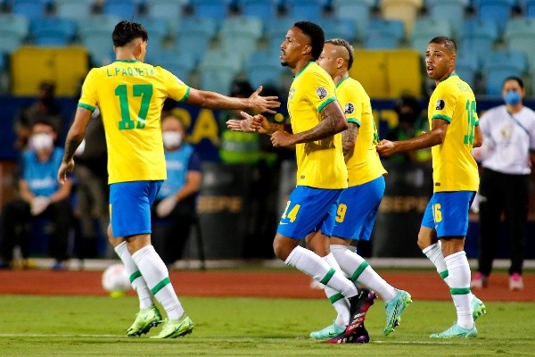Seleção Brasileira se classificou em primeiro no grupo B. (Foto: Getty Images)