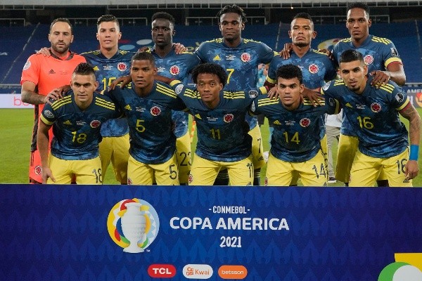 Seleção colombiana na Copa América. (foto: Getty Images) Seleção colombiana na Copa América. (foto: Getty Images)