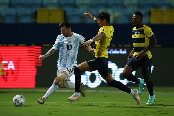 Messi em campo pela Argentina. (Foto: Getty Images) Messi em campo pela Argentina. (Foto: Getty Images)