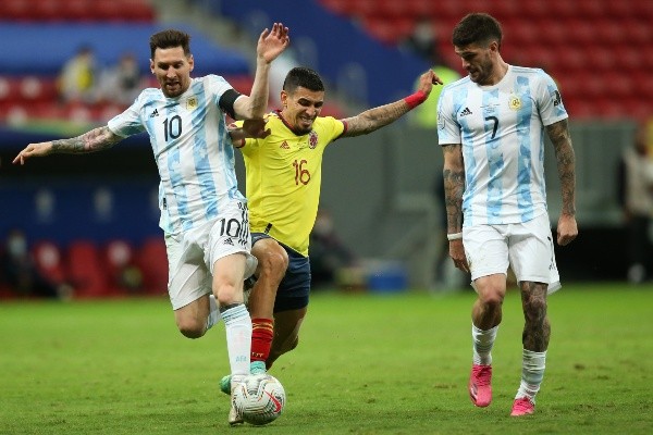 Messi em campo pela Seleção da Argentina. (Foto: Getty Images)
