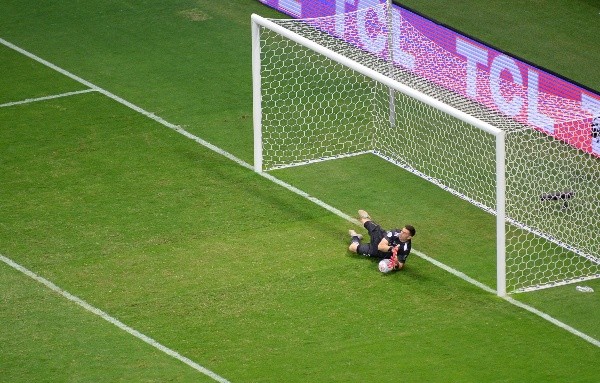 Martínez foi o grande nome da Argentina na vitória para a grande final da Copa América. (Foto: Getty Images)