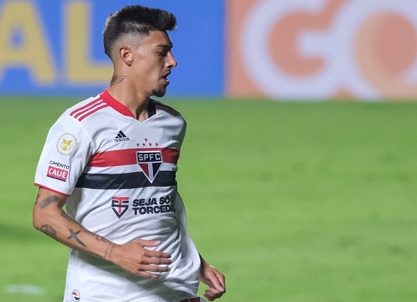 Meia-atacante preocupa Reffis por conta das lesões seguidas no São Paulo (Foto:Marcello Zambrana/AGIF)