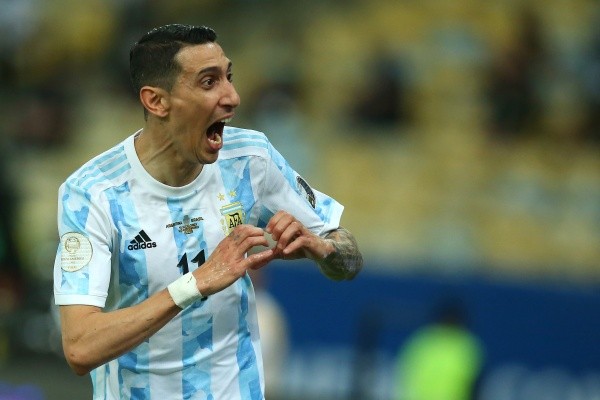 Di María marcou um golaço na final contra o Brasil. (Foto: 