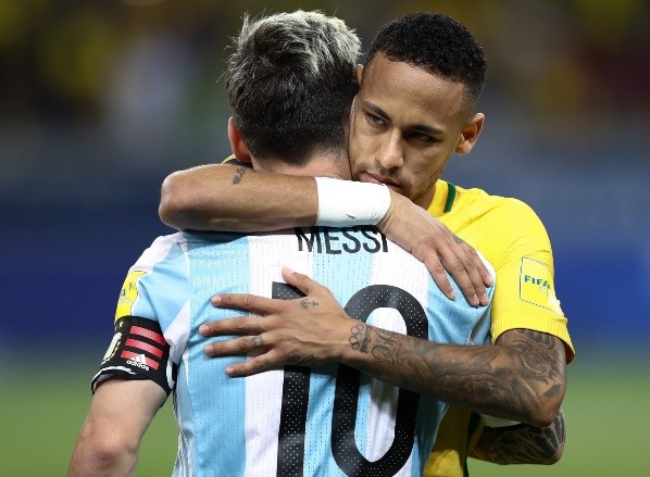 Lionel Messi Neymar Brasil Argentina