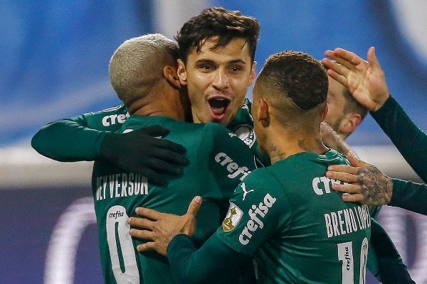 Palmeiras em campo. (Foto: PhotoSport/AGIF)