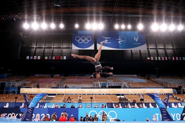 Ginasta norte-americana Simone Biles ganha emoji no Twitter. (Foto: Getty Images)