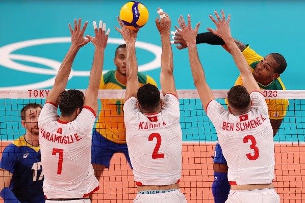 Tunísia levou sufoco para a equipe brasileira | Crédito: Getty Images