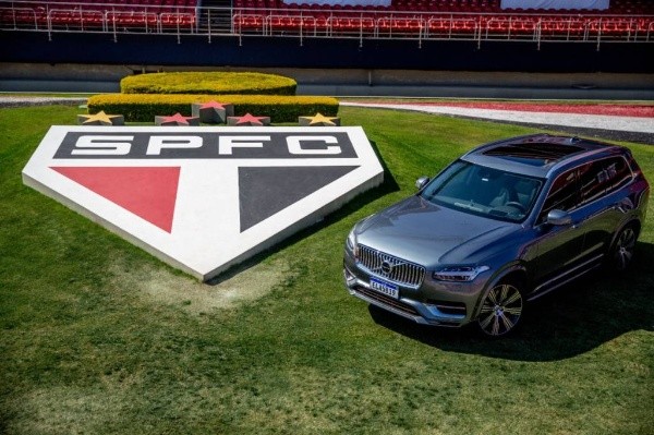 São Paulo fecha parceria com a Volvo. (Foto: Igor Amorim/saopaulofc.net)