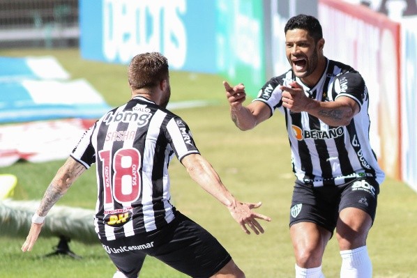 Atlético-MG de Hulk derrotou o Bahia neste domingo e bota pressão nos rivais, incluindo o Athletico (Foto:Fernando Moreno/AGIF)