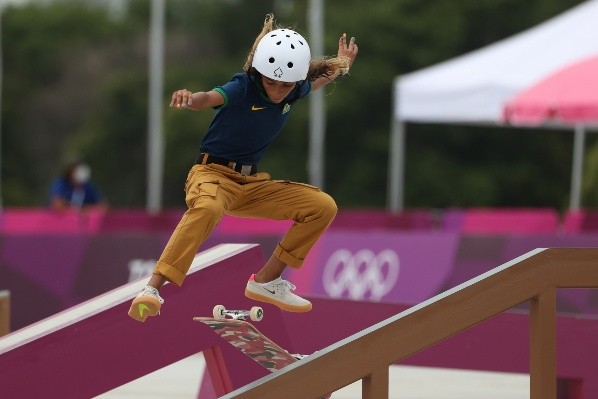Rayssa Leal, a 'Fadinha', do skate street, chega a Imperatriz, seu cidade Natal e desfila com a medalha olímpica. (Foto: Getty Images) Rayssa Leal, a 'Fadinha', do skate street, chega a Imperatriz, seu cidade Natal e desfila com a medalha olímpica. (Foto: Getty Images)